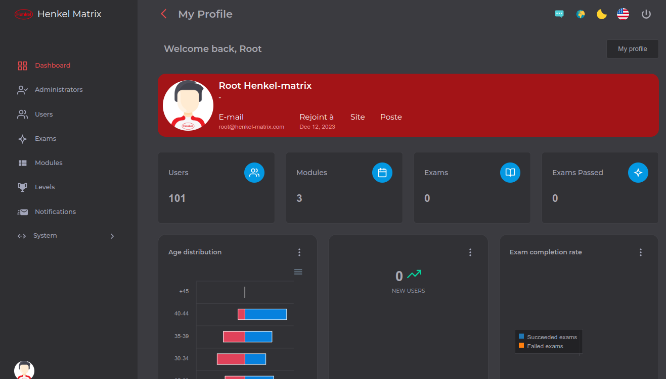 Henkel HSE compliance screenshot