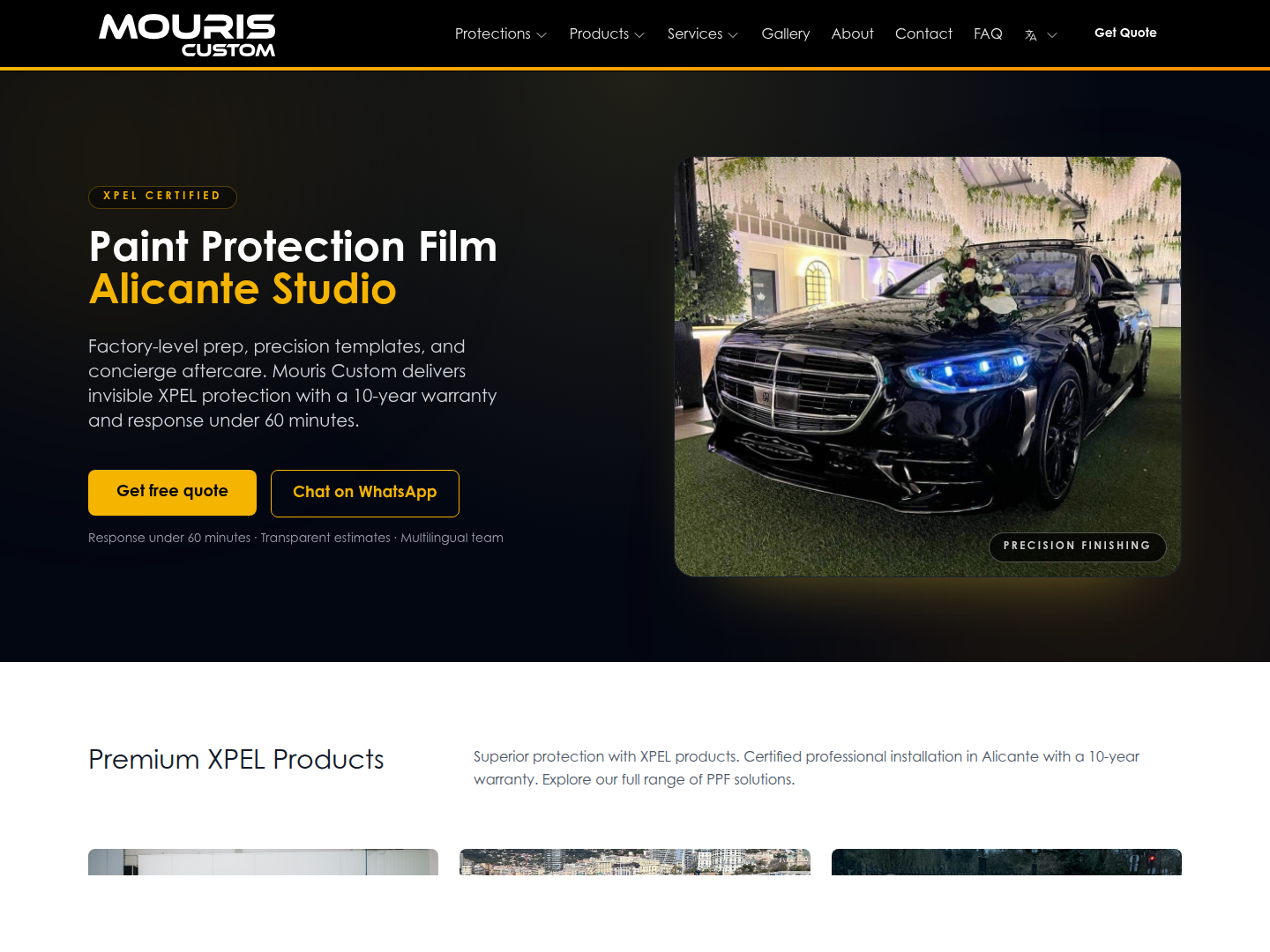 Mouris Custom screenshot